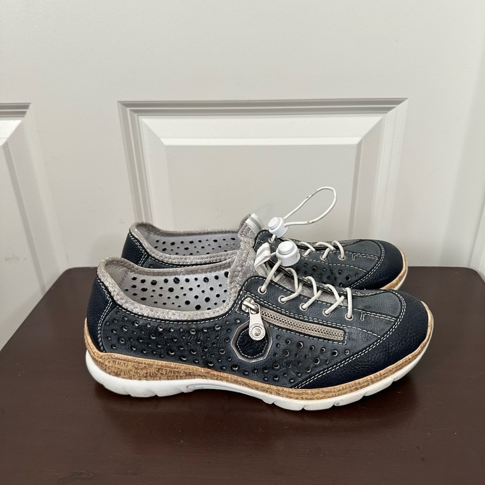 Rieker Nikita Slip-On Women's Sneakers Lightweight Walking Shoes Size 11.5 42